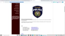 Peck Police Department Badge