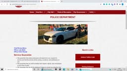 Potterville Police Department Badge