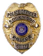 Rockwood Police Department Badge