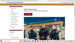 Southfield Police Department Badge