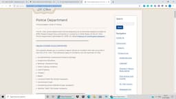 St. Clair Police Department Badge