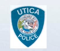 Utica Police Department Badge