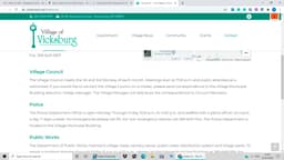 Vicksburg Police Department Badge