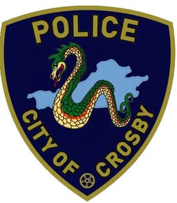 Crosby Police Department Badge