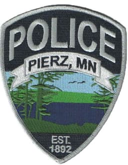 Pierz Police Department Badge