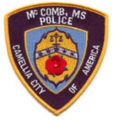 Mccomb Police Department Badge