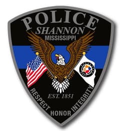 Shannon Police Department Badge