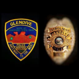 Glendive Police Department Badge