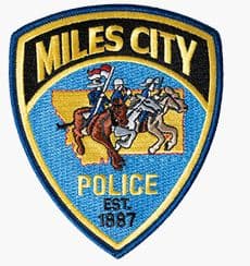 Miles City Police Department Badge
