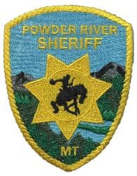 Powder River County Sheriffs Office Badge