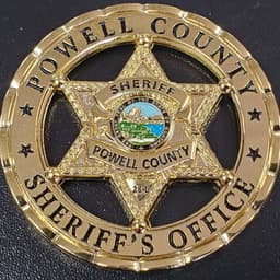 Powell County Sheriffs Office Badge