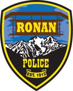Ronan Police Department Badge