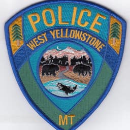 West Yellowstone Police Department Badge