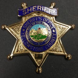 Yellowstone County Sheriffs Office Badge