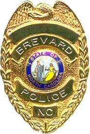 Brevard Police Department Badge