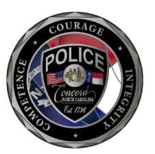 Concord Police Department Badge