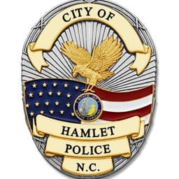 Hamlet Police Department Badge