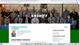 Mitchell County Sheriffs Office Badge