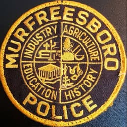 Murfreesboro Police Department Badge