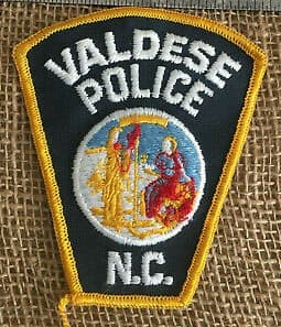 Valdese Police Department Badge