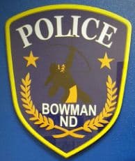 Bowman Police Department Badge