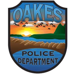 Oakes Police Department Badge