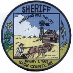 Gage County Sheriffs Office Badge