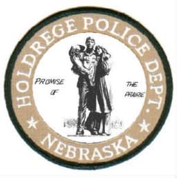 Holdrege Police Department Badge