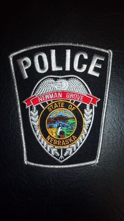 Newman Grove Police Department Badge