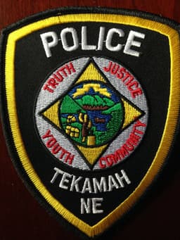 Tekamah Police Department Badge