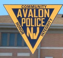 Avalon Police Department Badge