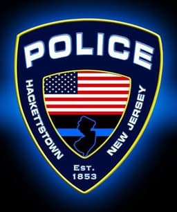 Hackettstown Police Department Badge