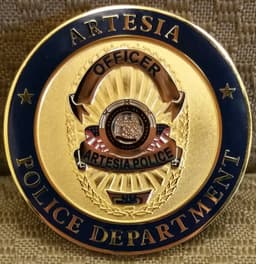 Artesia Police Department Badge
