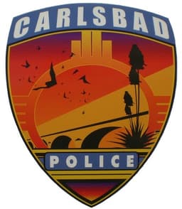 Carlsbad Police Department Badge