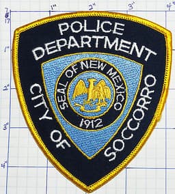 Socorro Police Department Badge