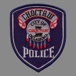 Choctaw Police Department Badge