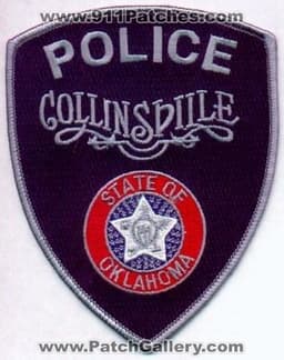 Collinsville Police Department Badge