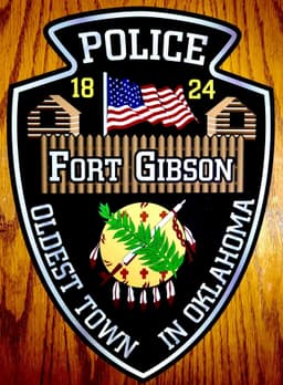 Fort Gibson Police Department Badge