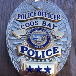 Coos Bay Police Department Badge