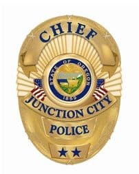 Junction City Police Department Badge
