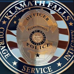 Klamath Falls Police Department Badge