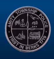 Amity Township Police Department Badge