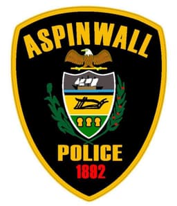 Aspinwall Borough Police Department Badge