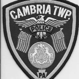 Cambria Township Police Department Badge