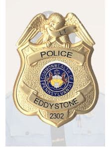 Eddystone Borough Police Department Badge