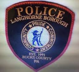 Langhorne Police Department Badge