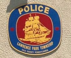 Lawrence Park Township Police Department Badge