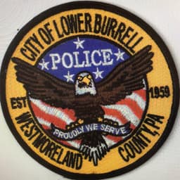 Lower Burrell Police Department Badge