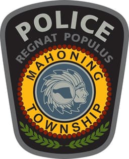 Mahoning Township Police Department Badge