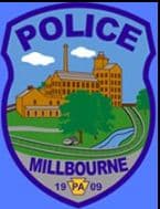 Millbourne Borough Police Department Badge